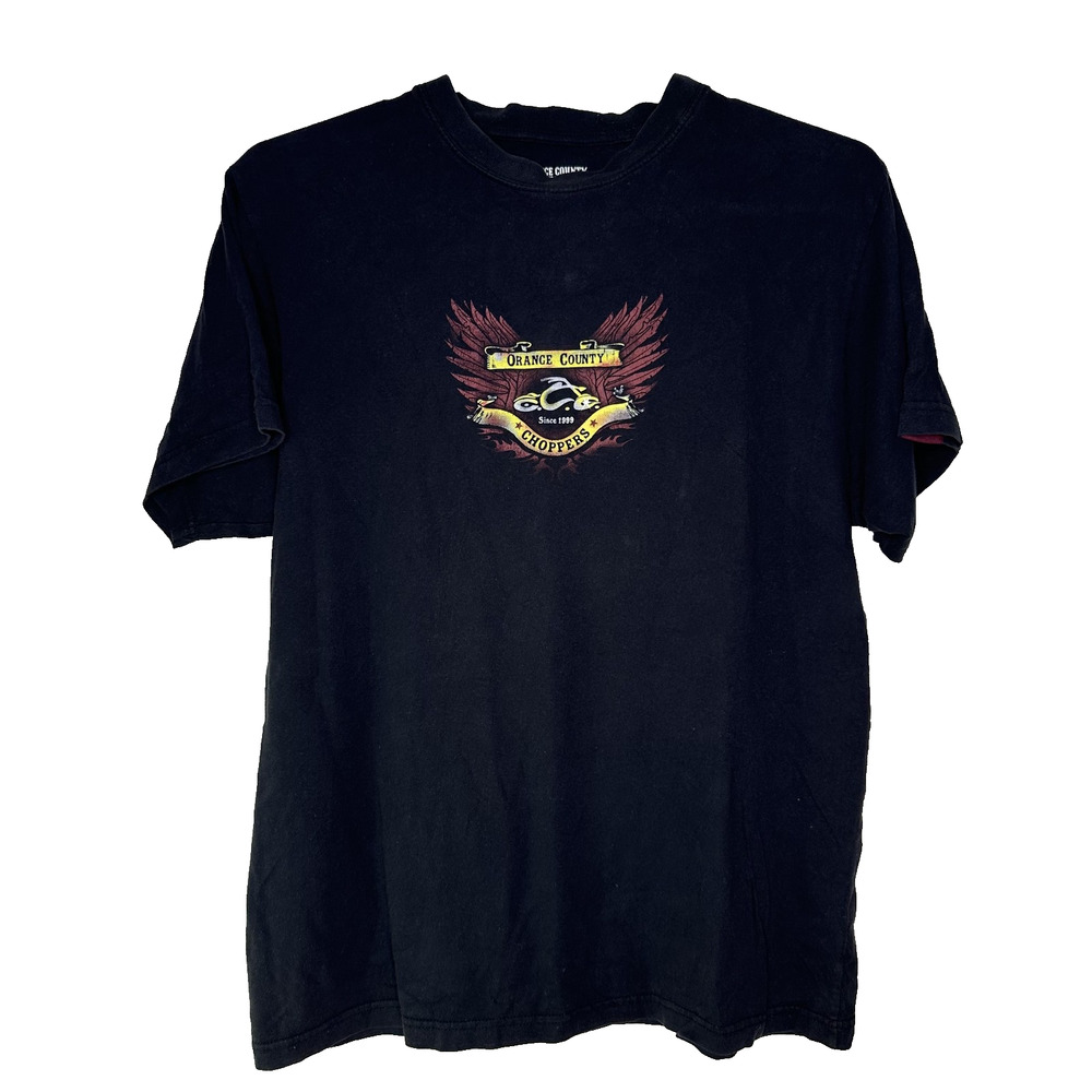 Orange County Choppers‎ Shirt Mens XL Motorcycle Biker Graphic Tee Y2K